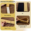 1Pc PVC Foam 3D Self-Adhesive Waterproof Wallpaper Border DIY-CP0011-42C-5