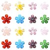 16Pcs 8 Colors Handmade Lampwork Beads LAMP-FS0001-26-1