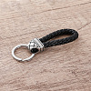 Braided PU Leather Keychains EK2353-2