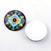 Glass Cabochons GGLA-L012-12mm-16-2