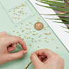 80Pcs Matte Style Brass Beads KK-UN0003-06-3