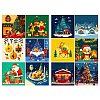 12Pcs Christmas Scrapbook Paper Pads DIY-P085-01B-4