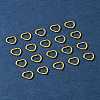 50Pcs Tibetan Style Alloy Bead Frame TIBEB-FS0001-11AG-10