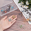 10Pcs MIYUKI Seed & Glass Beaded Pendants FIND-SC0009-97-3