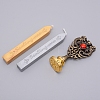Wax Seal Envelope Gift Seal AJEW-WH0155-51A-3