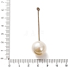 Brass Stick Lapel Pin Clutch Brooch Findings PL-G001-01B-AB-3