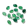 Natural Green Onyx Agate Cabochons G-F605E-23A-1