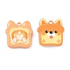 Baking Paint Alloy Pendants FIND-G109-07A-1