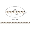 Brass Twisted Chains CHC-CJ0001-24AB-2