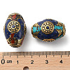 Handmade Tibetan Style Beads KK-G473-04AG-3