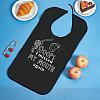 Washable Polyester Canvas Adult Bibs for Eating AJEW-WH0327-016-5
