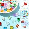 100Pcs 11 Colors Handmade Lampwork & Beads LAMP-CJ0002-89-3