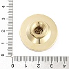 Tree Rings Brass Stamp Head AJEW-M036-02G-4