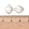 Tibetan Style Alloy Charm Enamel Settings TIBEP-23882-P-FF-3