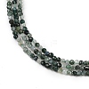 Natural Moss Agate Beads Strands G-A129-3mm-01-4