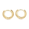 Triangle Brass Hoop Earrings EJEW-Z102-06G-4