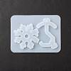 Key & Snowflake Shape DIY Pendant Silicone Molds LS-DIY-F114-17-4