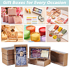 Kraft Paper Cardboard Gift Drawer Boxes CON-WH0085-129C-5