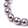 Electroplated Shell Pearl Beads Strands BSHE-G041-12mm-02-3
