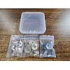 DICOSMETIC 36Pcs 3 Color Ion Plating(IP) 304 Stainless Steel Open Pendants STAS-DC0005-91-1