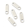 201 Stainless Steel Chain Tabs STAS-G245-06B-1