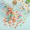 1500Pcs 6 Colors Opaque Acrylic Beads MACR-SZ0001-90A-3