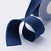 Polyester Frayed Grosgrain Ribbons ORIB-N0002-25mm-05-1