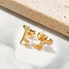 304 Stainless Steel Stud Earrings for Women STAS-Z117-15G-01-3