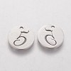201 Stainless Steel Charms STAS-Q201-T087-5-2