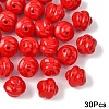 30Pcs Opaque Acrylic Beads OACR-YW0003-87D-1