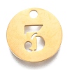 304 Stainless Steel Pendants LS-X-STAS-F233-03-G-1