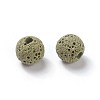 Unwaxed Natural Lava Rock Beads LS-X-G-F325-8mm-A11-2