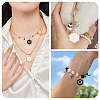 52Pcs 2 Colors Alloy Enamel Pendants ENAM-TA0002-97B-8