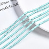 Synthetic Turquoise Beads Strands X-G-S366-076B-4