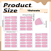 10 Sheets Paper Adhesive Stickers DIY-LP0006-19-2