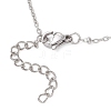 304 Stainless Steel Cable Chain Satellite Chain Bracelet Making BJEW-JB13164-02-4