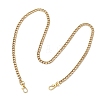 3Pcs 3 Sizes 304 Stainless Steel Curb Chain Purse Chains AJEW-BA00160-3