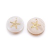 Freshwater Shell Pendants SHEL-X0004-05-2