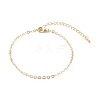 Brass Cable Chain Bracelets BJEW-JB06059-1