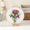 DIY Bouquet Pattern Embroidery Kit LS-DIY-O021-16-1