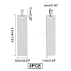304 Stainless Steel Pendants STAS-UN0013-42P-5
