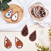 Olycraft DIY Teardrop Earring Making Kit DIY-OC0009-80-5