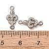 304 Stainless Steel Connector Charms STAS-N124-53P-3
