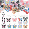 DIY Butterfly Earring Making Kit DIY-TA0005-24-1