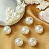ABS Plastic Imitation Pearl Round Beads MACR-YW0002-20mm-82-4