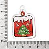 Printed Acrylic Pendants FIND-I057-04-3