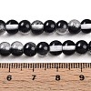 Baking Paint Transparent Glass Beads X1-DGLA-N011-6mm-10-4