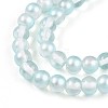Baking Paint Transparent Glass Beads X1-DGLA-N011-6mm-05-3