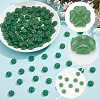 160Pcs Spray Painted Glass Beads GLAA-SC0003-42-5