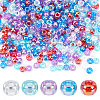 ARRICRAFT 500Pcs 5 Colors Transparent Acrylic European Beads TACR-AR0001-21-1